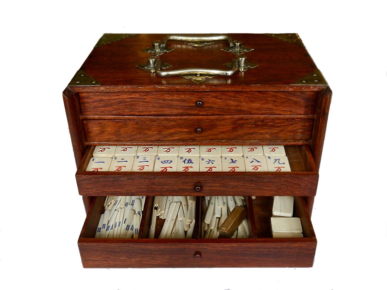 A Chinese Export Mahjong Set, Shanghai, 1920s - Luke Honey | Antiques, Chess, Backgammon & Games