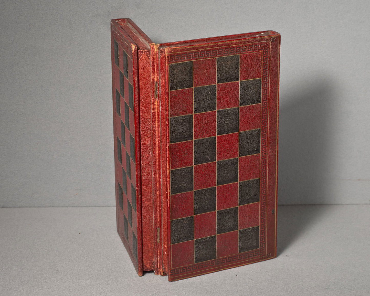 A Fine English Leather Games Set, circa 1880 - Luke Honey | Antiques, Chess, Backgammon & Games