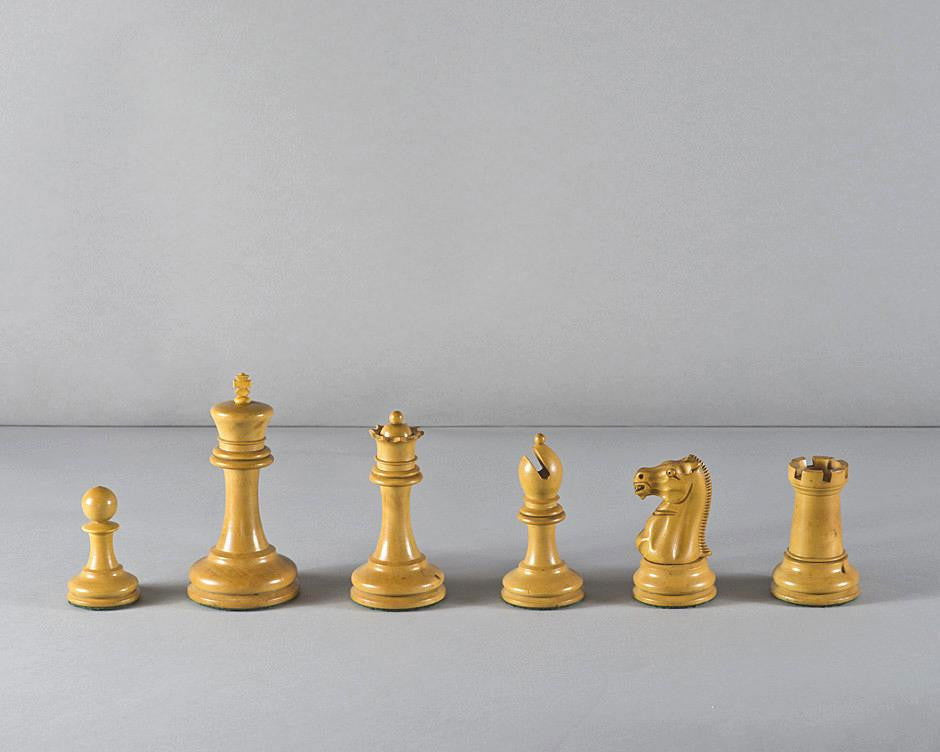 A Jaques Staunton "Club Size" Chess Set - Luke Honey | Antiques, Chess, Backgammon & Games