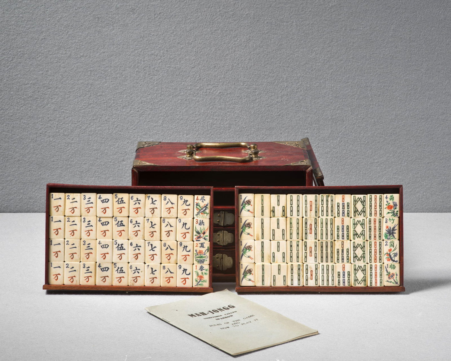 A Mahjong Set, circa 1925 - Luke Honey | Antiques, Chess, Backgammon & Games