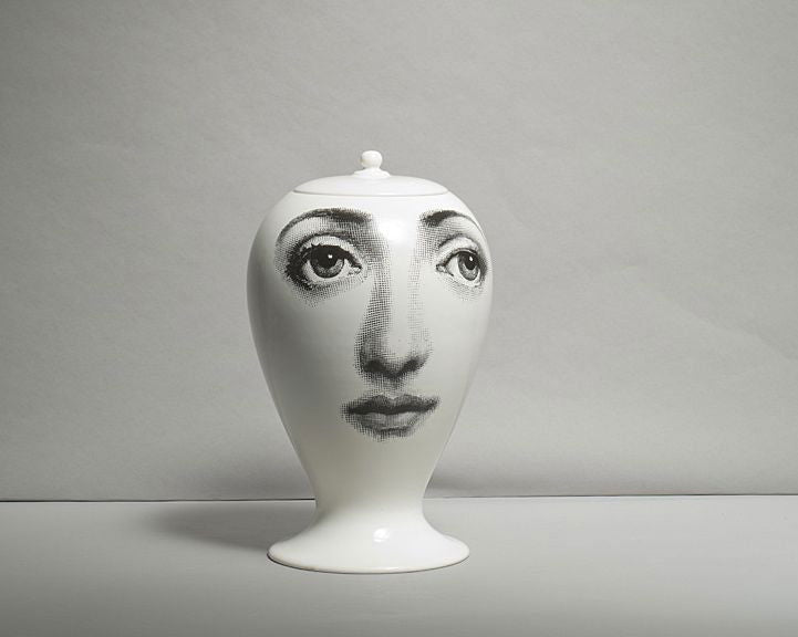 A Piero Fornasetti Vase by Bitossi - Luke Honey | Antiques, Chess, Backgammon & Games