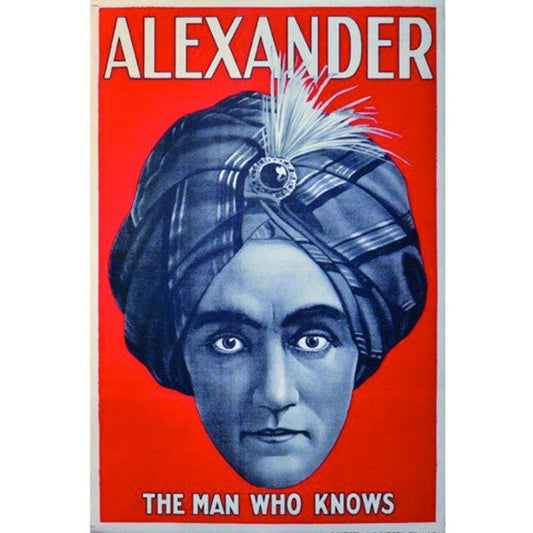 Alexander The Man Who Knows Magic Poster - Luke Honey | Antiques, Chess, Backgammon & Games