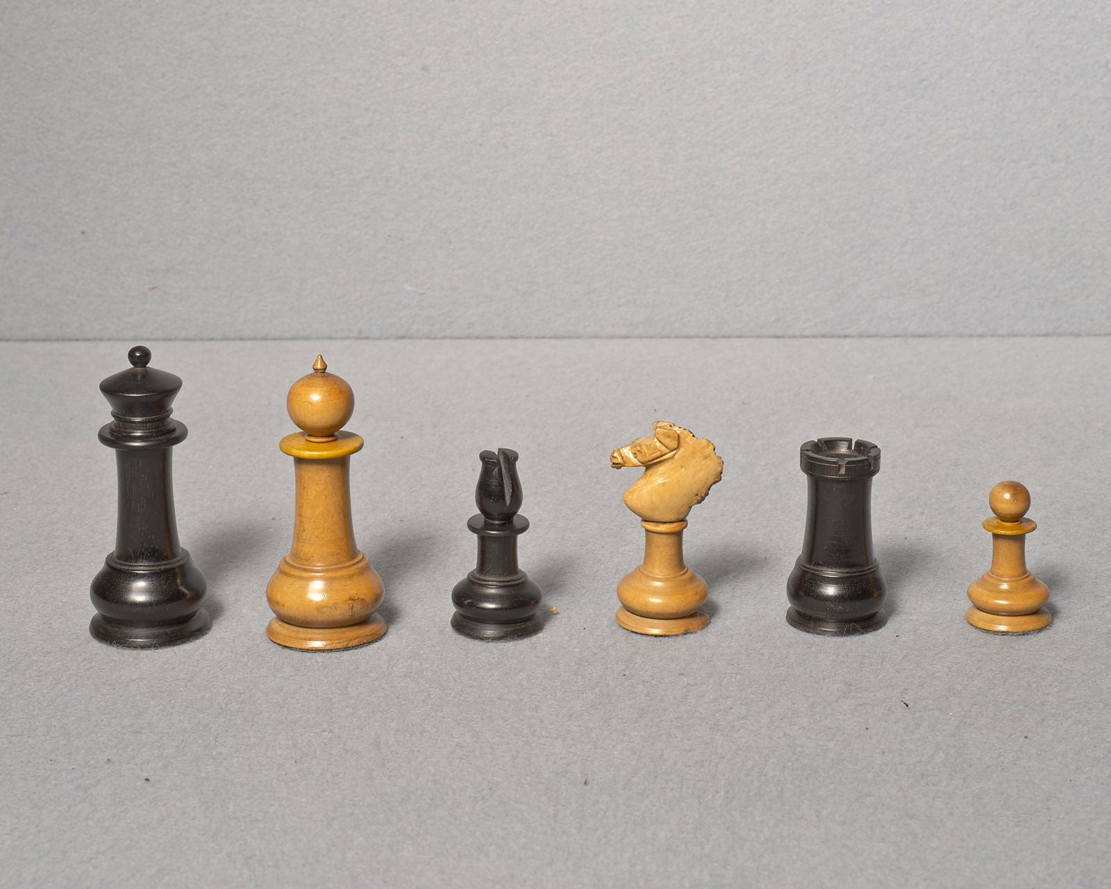 An Interesting Upright Chess Set, circa 1860 - Luke Honey | Antiques, Chess, Backgammon & Games