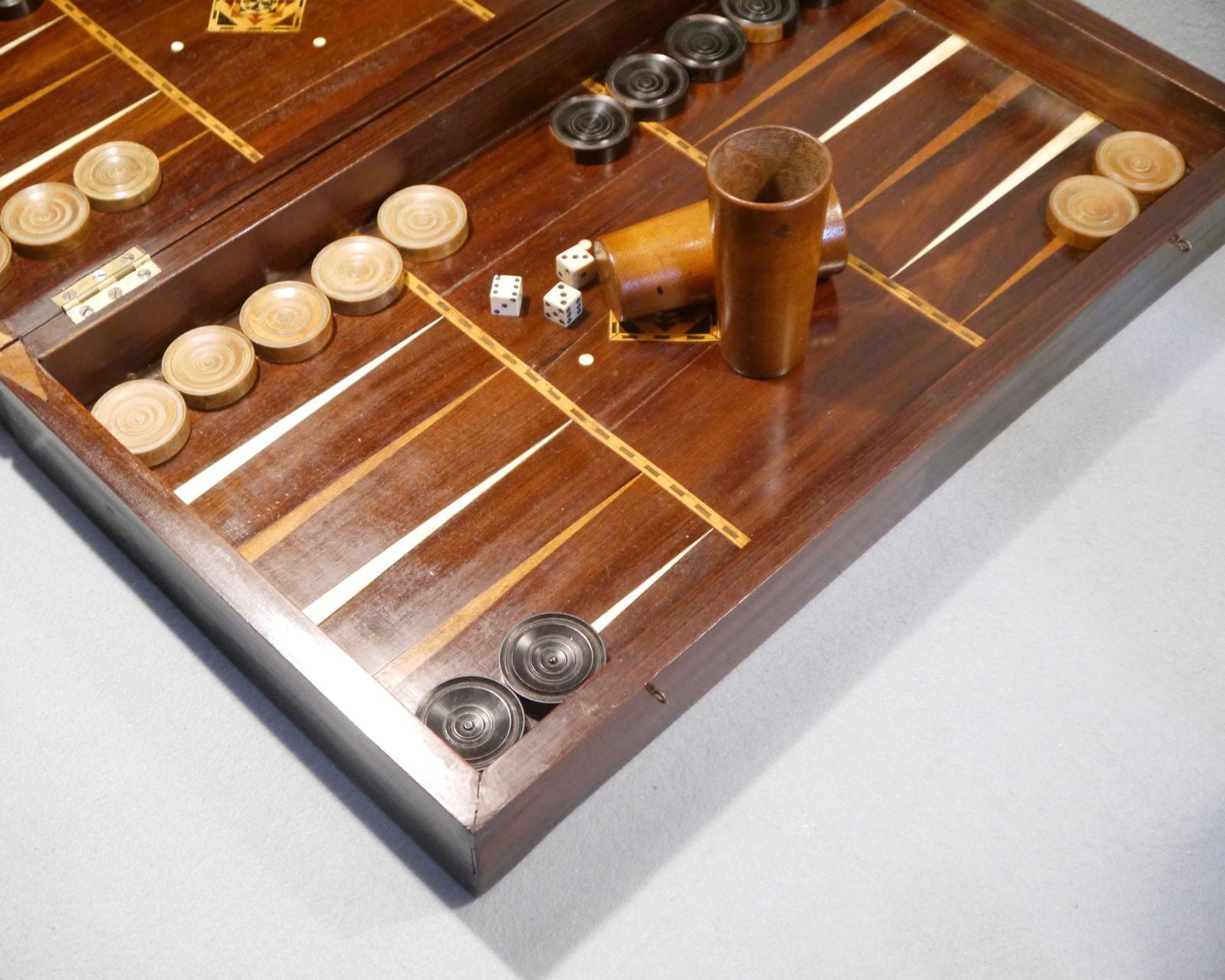 Anglo-Indian Backgammon Board, 19th century - Luke Honey | Antiques, Chess, Backgammon & Games