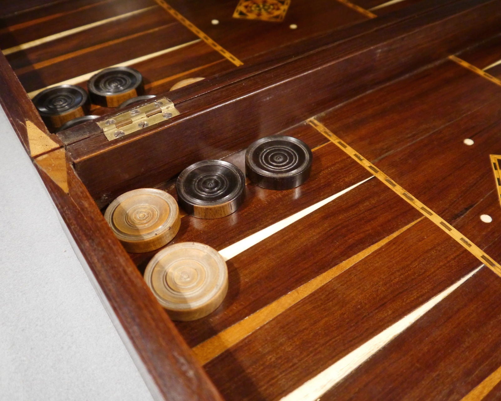 Anglo-Indian Backgammon Board, 19th century - Luke Honey | Antiques, Chess, Backgammon & Games