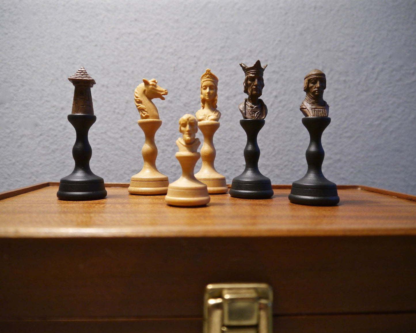 Anri ‘Mediolanum'Chess Set - Luke Honey | Antiques, Chess, Backgammon & Games