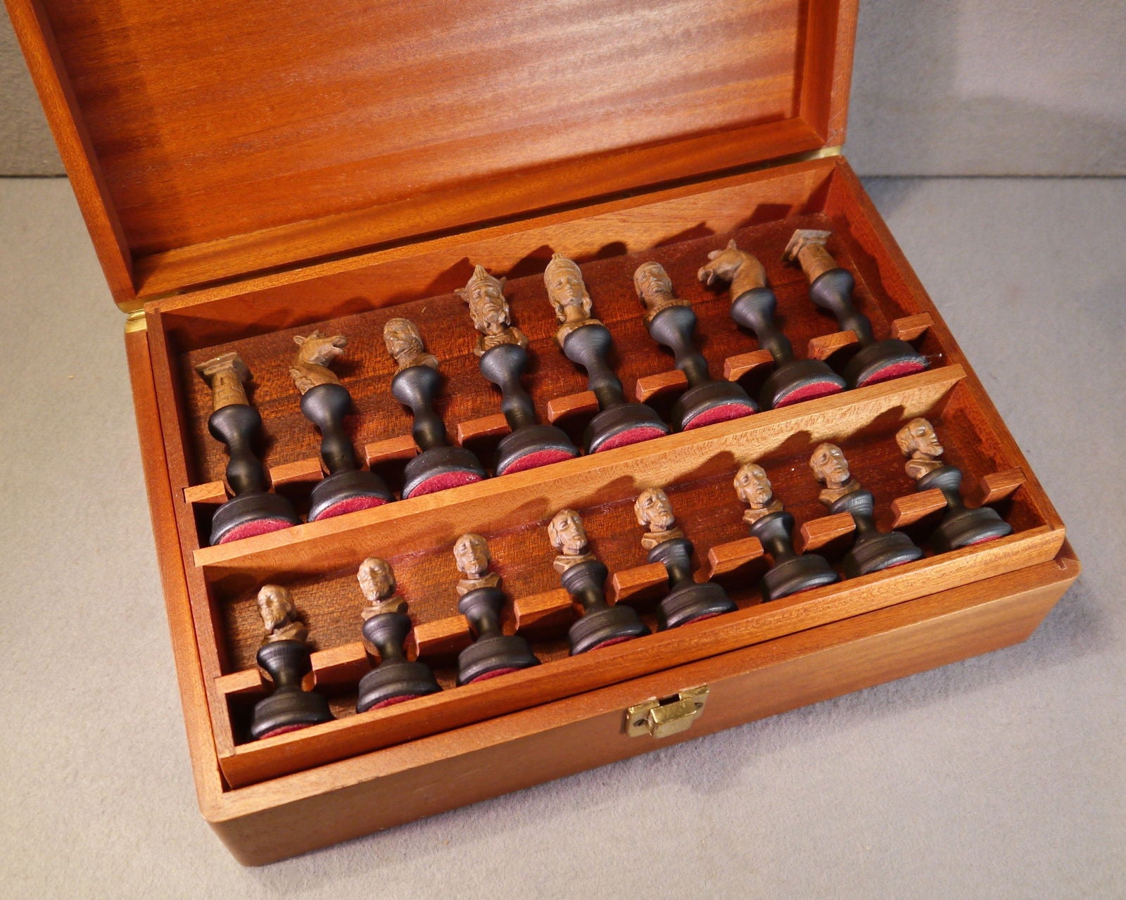 Anri ‘Mediolanum'Chess Set - Luke Honey | Antiques, Chess, Backgammon & Games