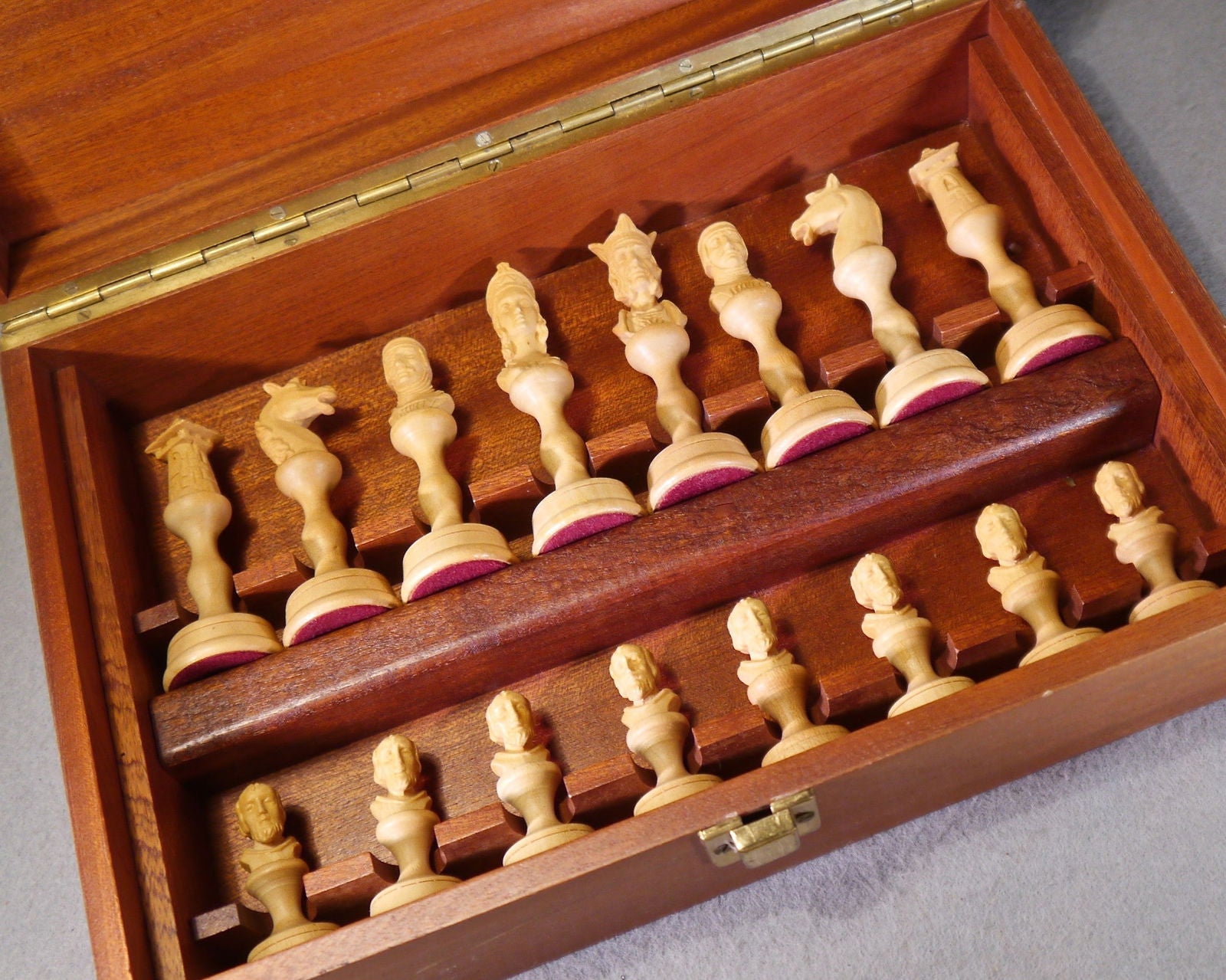 Anri ‘Mediolanum'Chess Set - Luke Honey | Antiques, Chess, Backgammon & Games