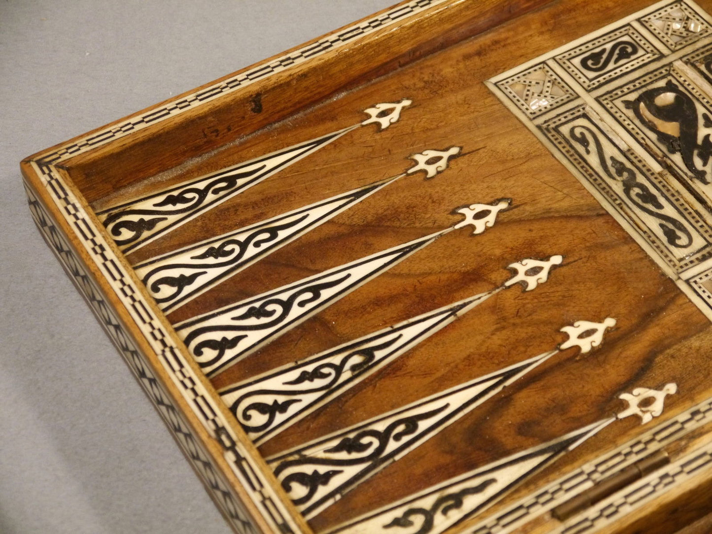 Antique Turkish Chess & Backgammon Board - Luke Honey | Antiques, Chess, Backgammon & Games