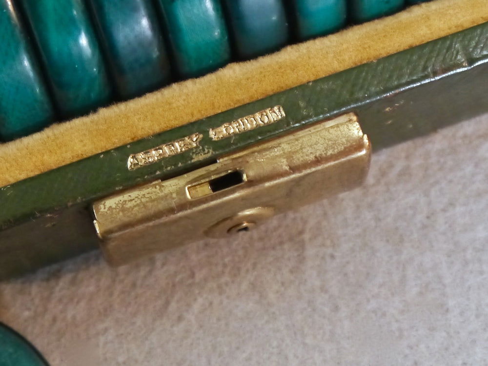 Asprey Backgammon Counters, circa 1930 - Luke Honey | Antiques, Chess, Backgammon & Games