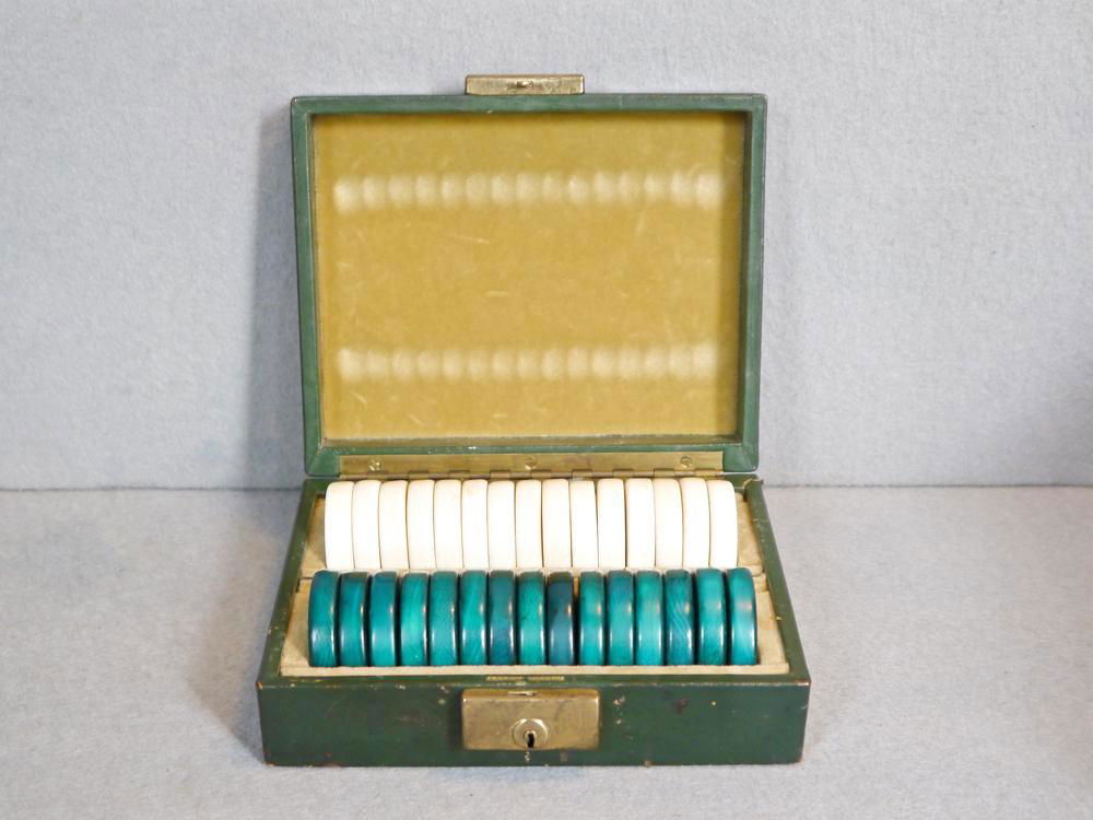 Asprey Backgammon Counters, circa 1930 - Luke Honey | Antiques, Chess, Backgammon & Games