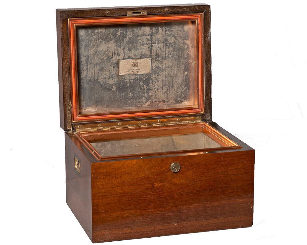 Benson & Hedges Cigar Humidor, circa 1935 - Luke Honey | Antiques, Chess, Backgammon & Games