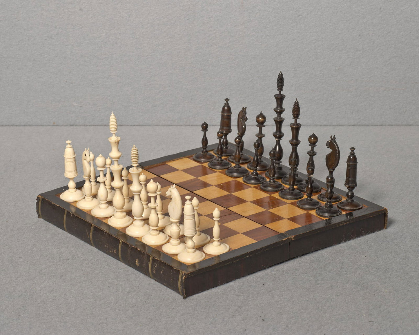 Biedermeier Chess Set, circa 1840 - Luke Honey | Antiques, Chess, Backgammon & Games