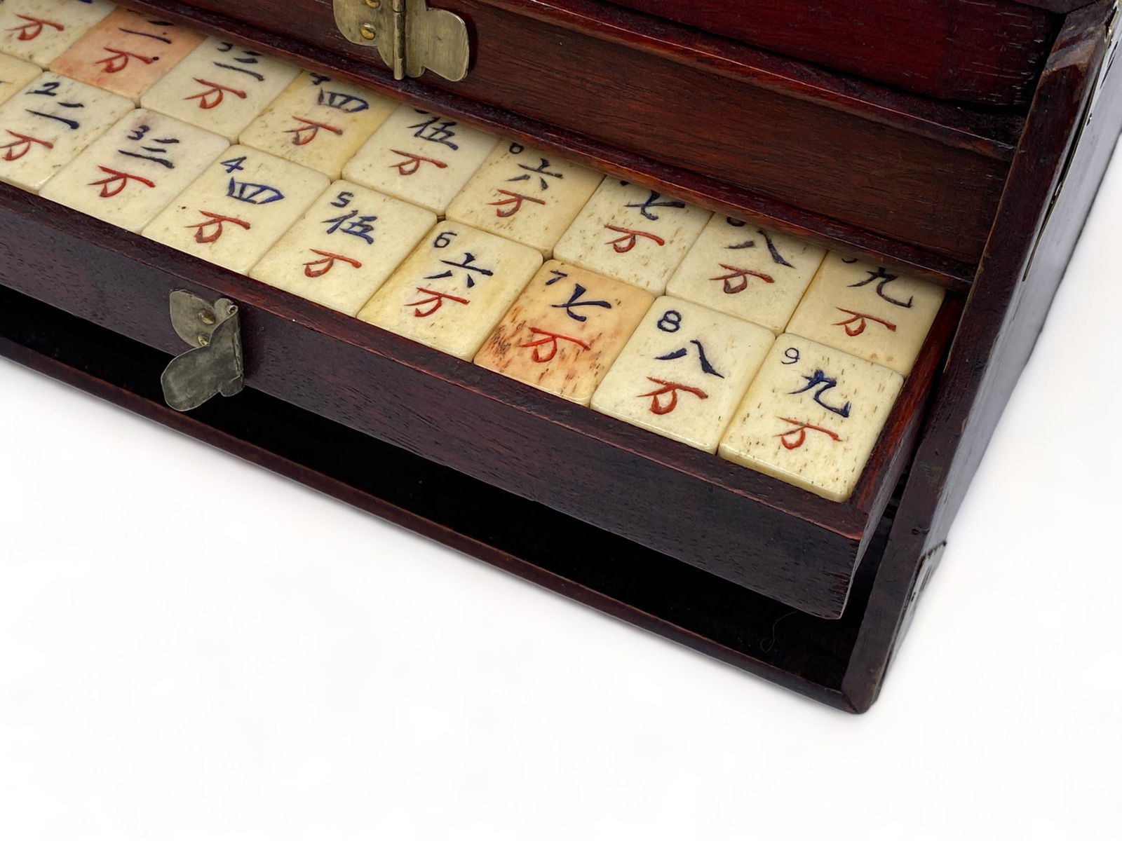 Chinese Shanghai Mahjong Set, 1920s - Luke Honey | Antiques, Chess, Backgammon & Games