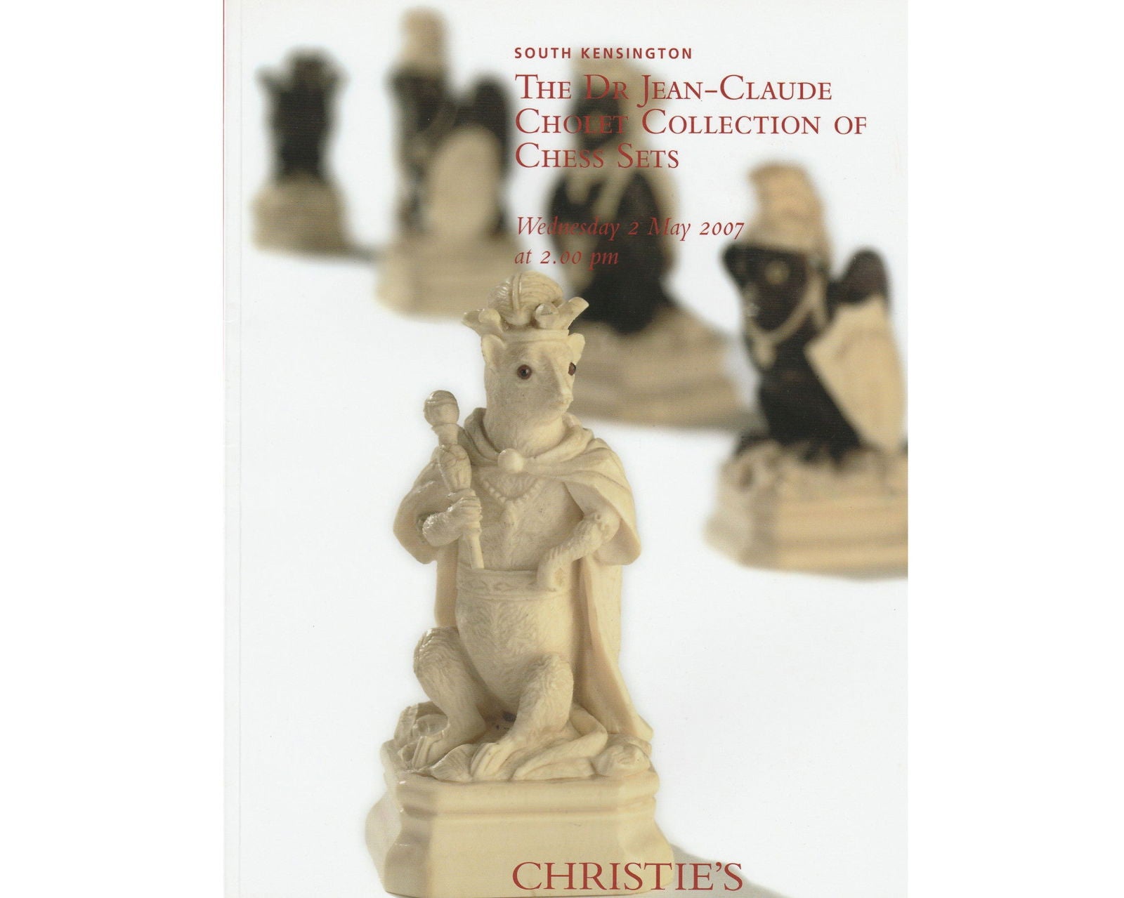 Christie’s Cholet Chess Collection Catalogue - Luke Honey | Antiques, Chess, Backgammon & Games