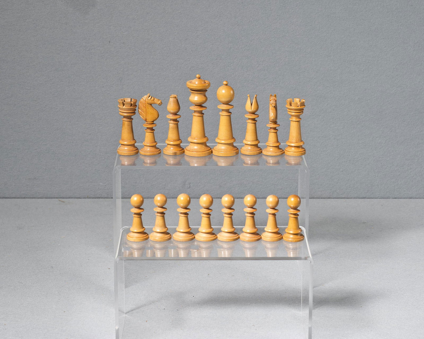 Edinburgh Upright Chess Set, circa 1860 - Luke Honey | Antiques, Chess, Backgammon & Games