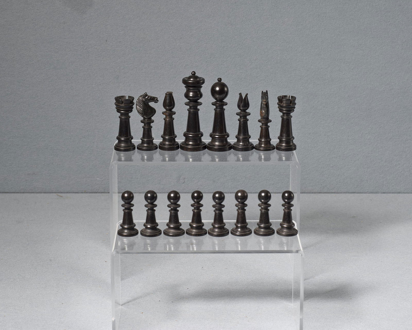 Edinburgh Upright Chess Set, circa 1860 - Luke Honey | Antiques, Chess, Backgammon & Games