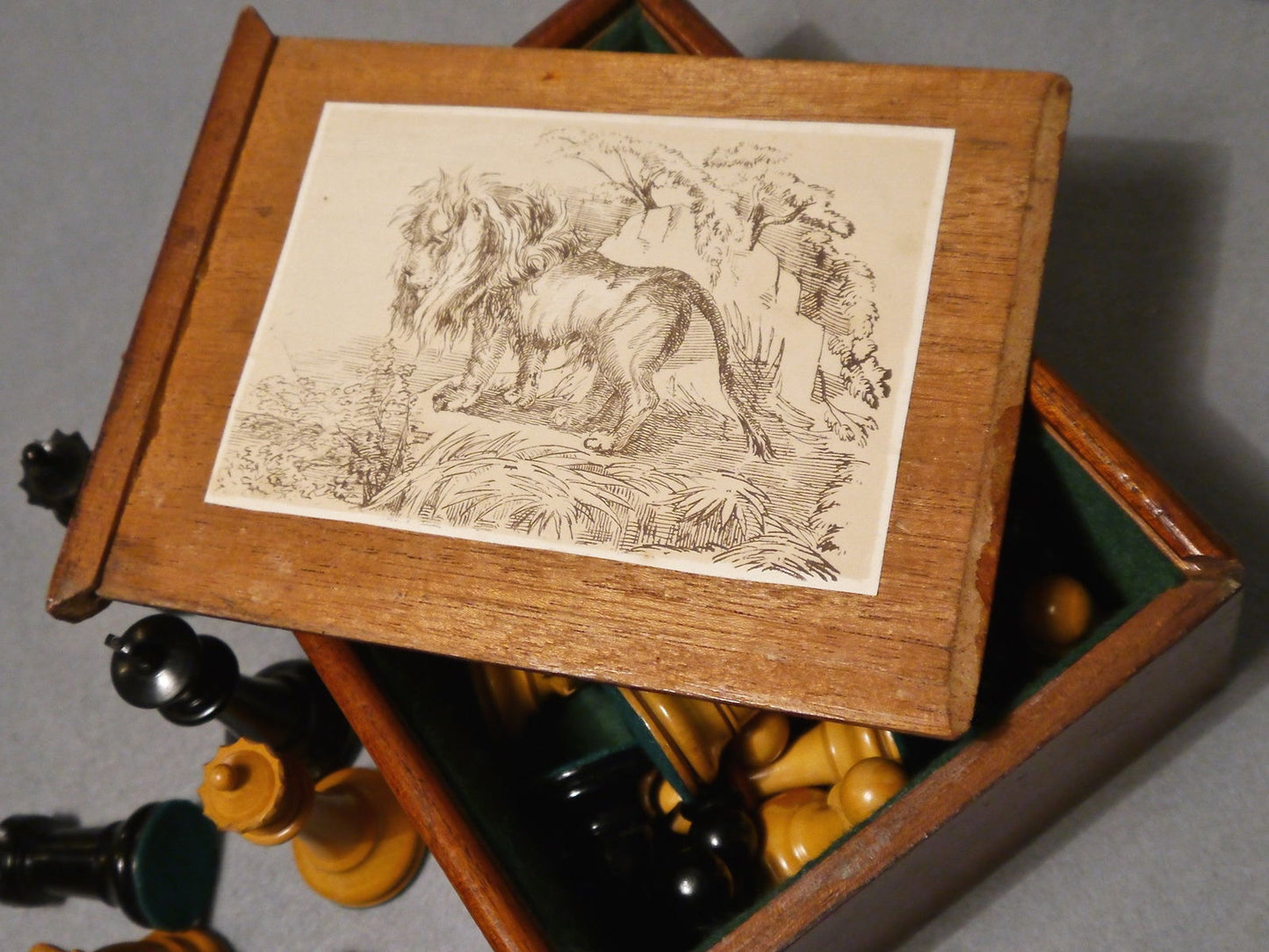 English “Staunton” Chess Set, circa 1900 - Luke Honey | Antiques, Chess, Backgammon & Games