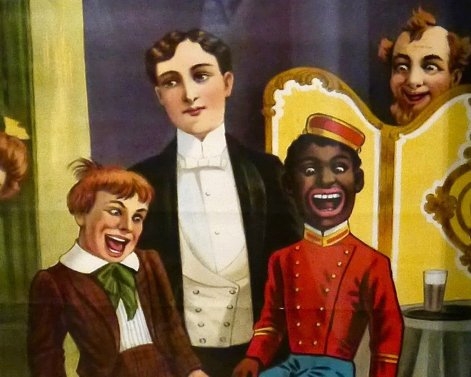 Fortson’s Funny Ventriloquial Figures Poster - Luke Honey | Antiques, Chess, Backgammon & Games