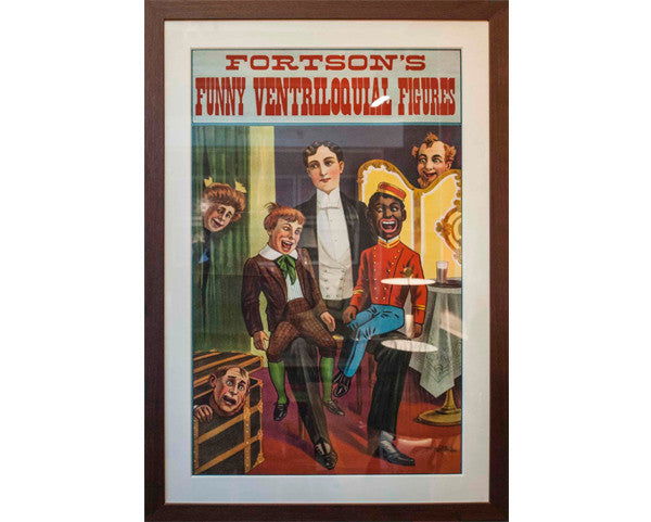 Fortson’s Funny Ventriloquial Figures Poster - Luke Honey | Antiques, Chess, Backgammon & Games