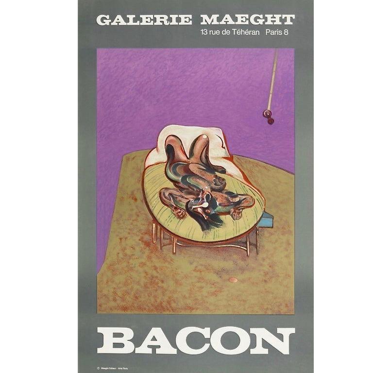 Francis Bacon Poster, Galerie Maeght, 1966 - Luke Honey | Antiques, Chess, Backgammon & Games