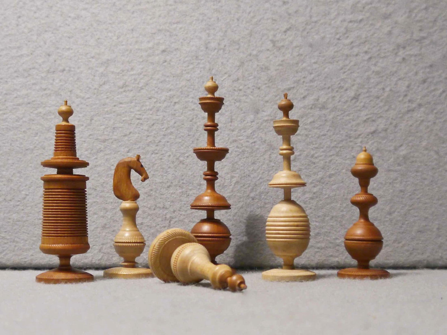 German “Selenus” Chess Set, 19th century - Luke Honey | Antiques, Chess, Backgammon & Games