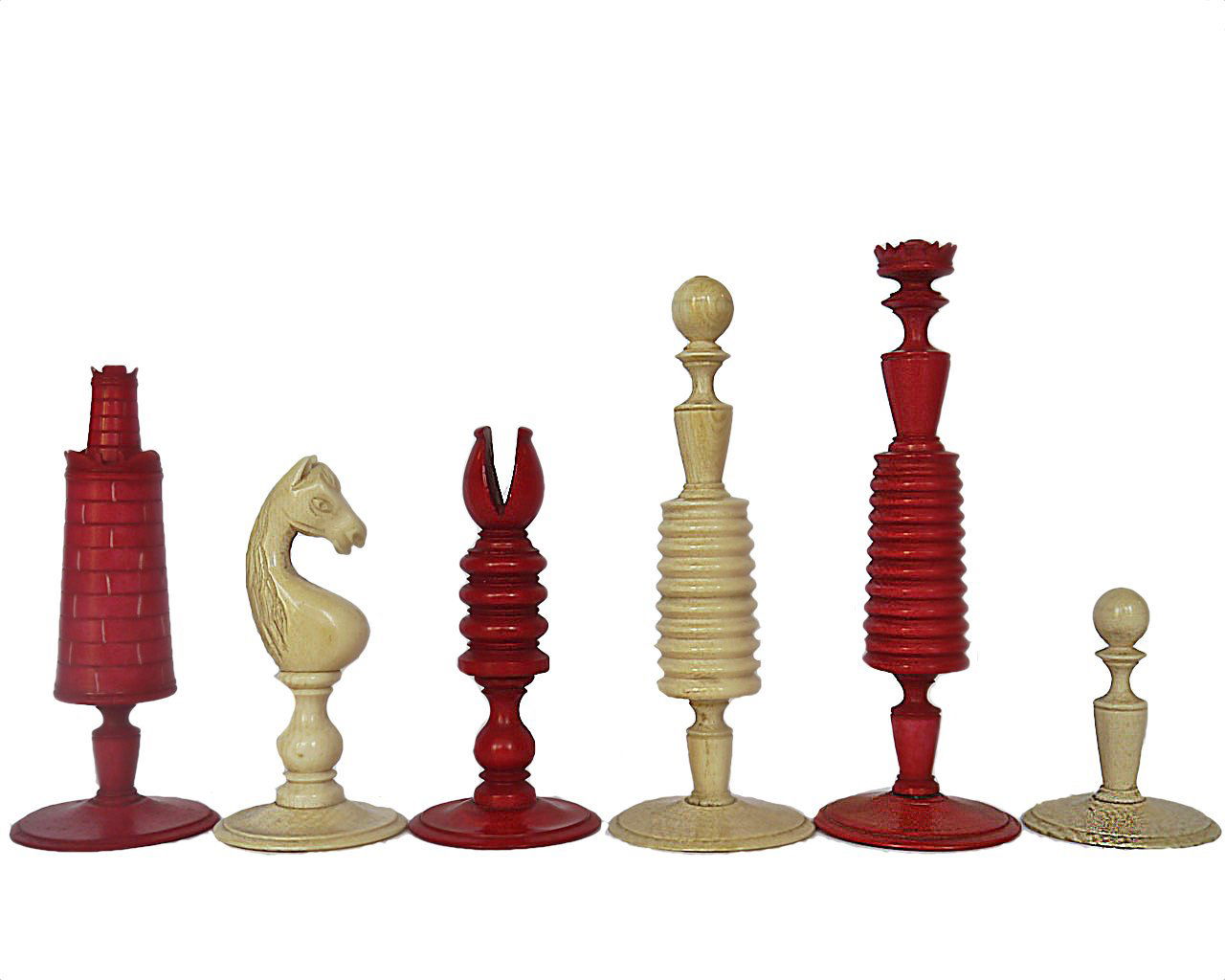 Good “Washington” Chess Set, circa 1780 - Luke Honey | Antiques, Chess, Backgammon & Games