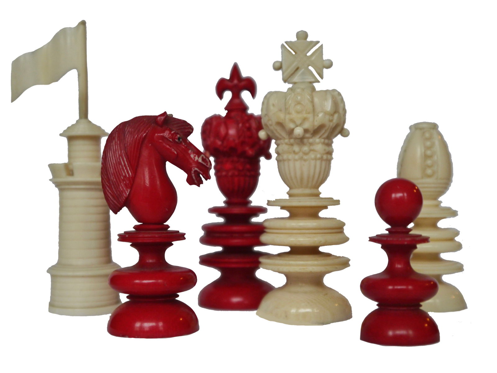 “Hastilow” Chess Set, circa 1850 - Luke Honey | Antiques, Chess, Backgammon & Games