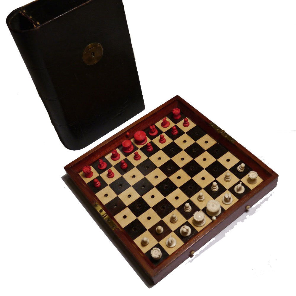 In Statu Quo Chess Set, Jaques, 19th Century - Luke Honey | Antiques, Chess, Backgammon & Games