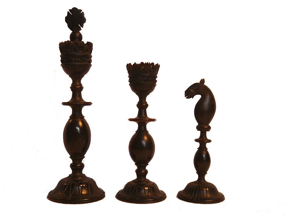 Indian Vizagapatam Chess Set, circa 1830 - Luke Honey | Antiques, Chess, Backgammon & Games