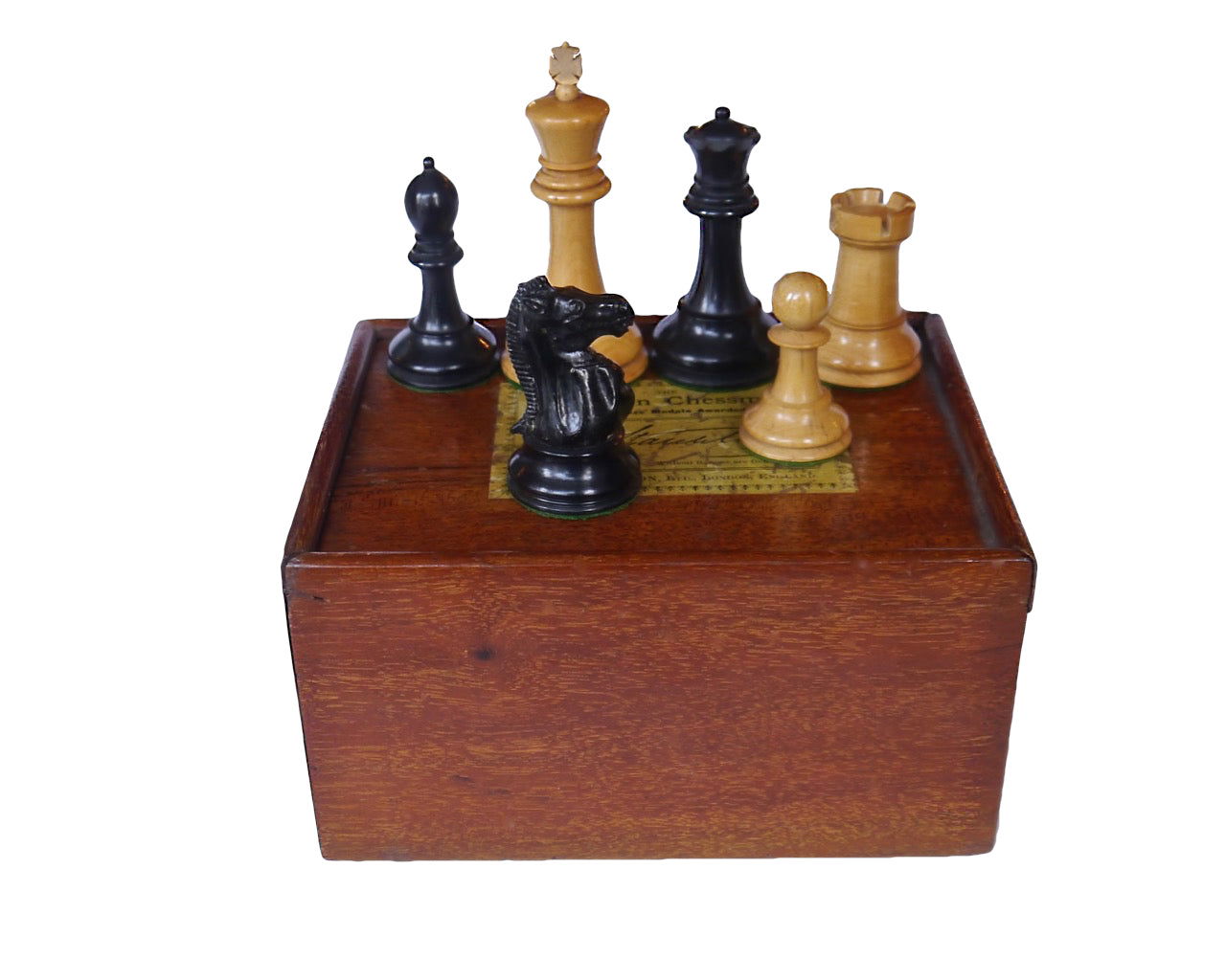 Jaques Staunton Chess Set, circa 1900 - Luke Honey | Antiques, Chess, Backgammon & Games