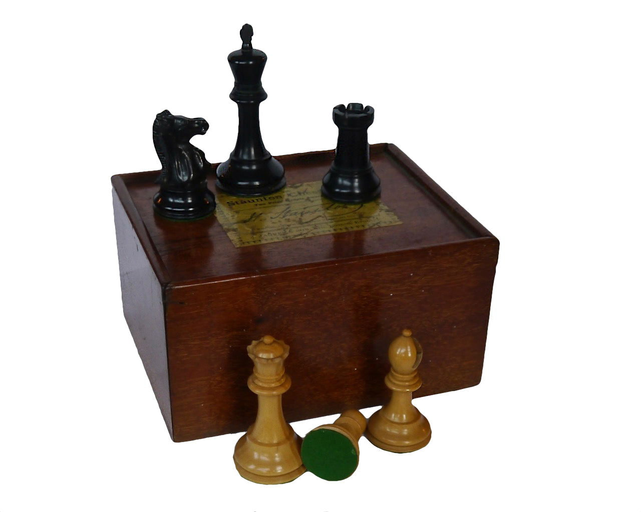 Jaques Staunton Chess Set, circa 1900 - Luke Honey | Antiques, Chess, Backgammon & Games