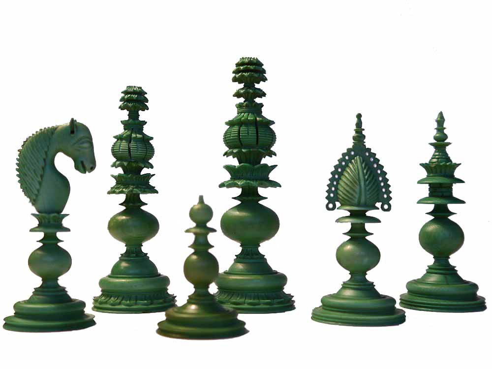 ‘Pepys’ Chess Set, Vizagapatam, 19th Century - Luke Honey | Antiques, Chess, Backgammon & Games