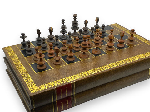 Rare English Chess Part-Set, 18th century