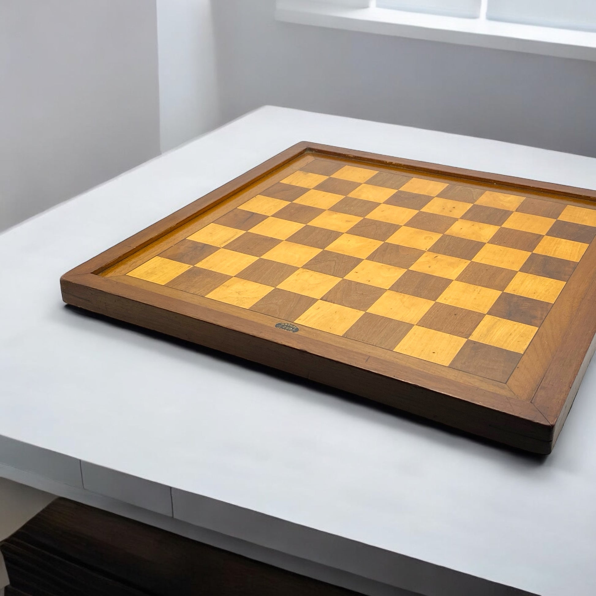 Antique Bussey Chess Board