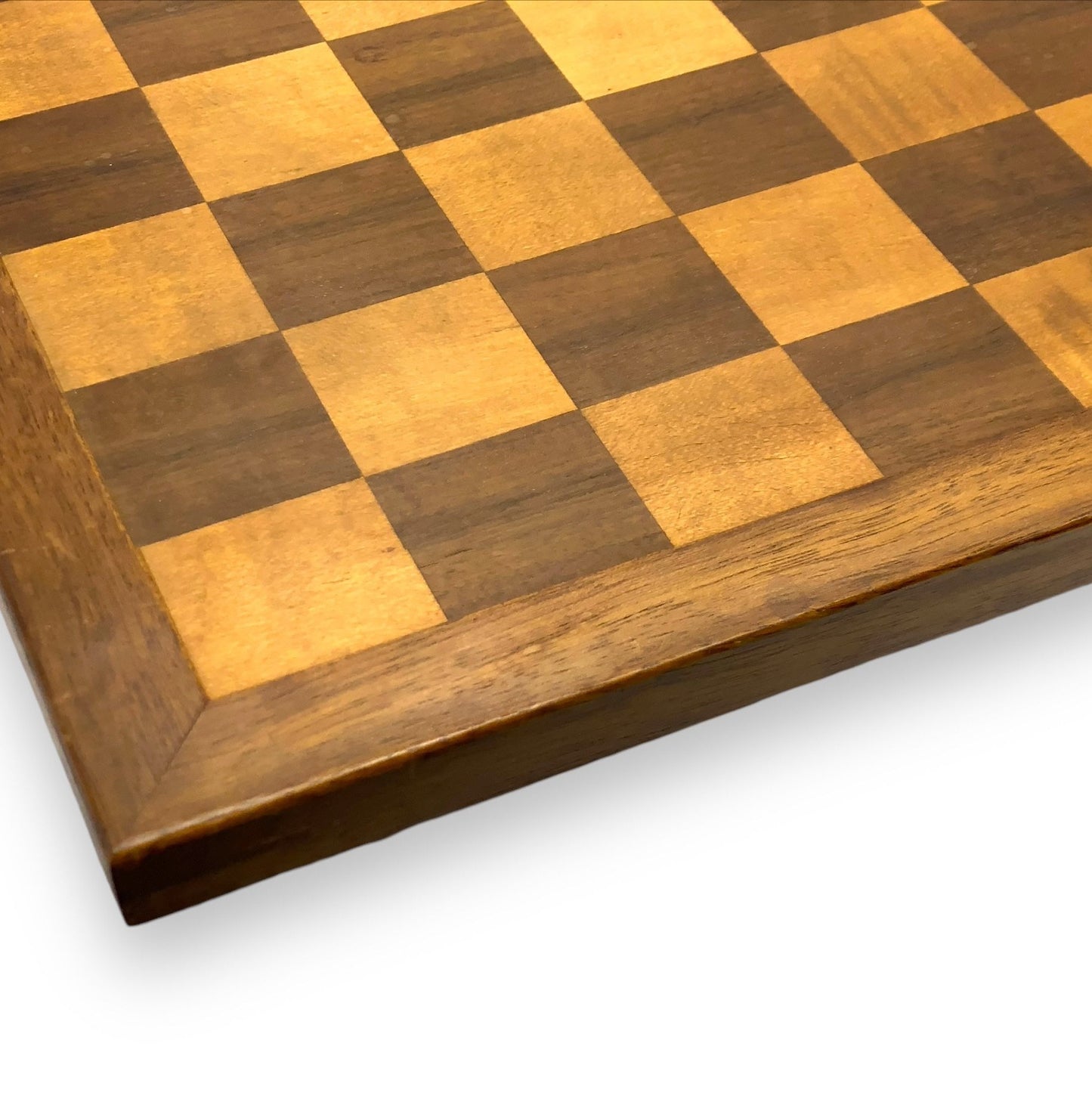 Mid-Century Mahogany Chess Board