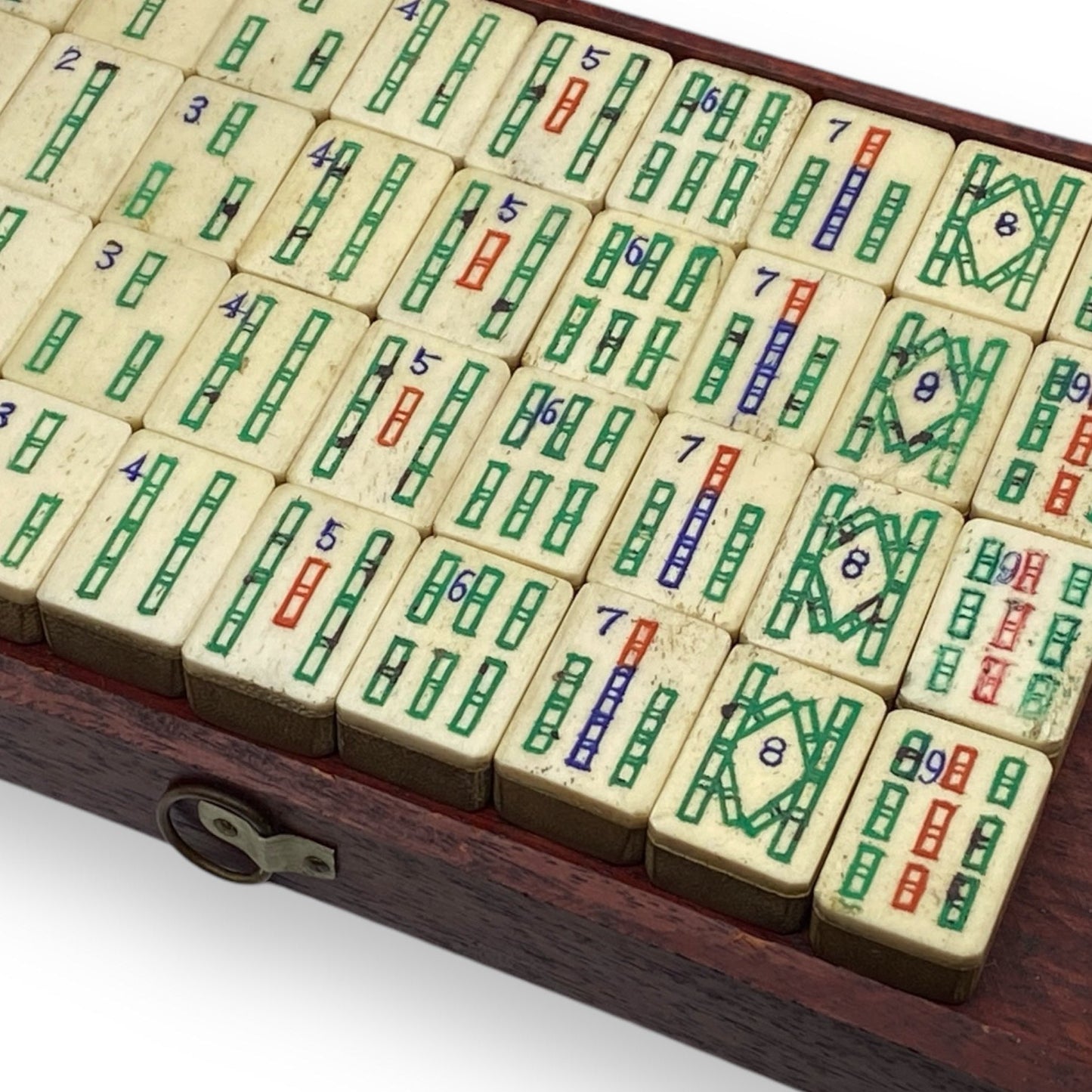 antique vintage chinese mahjong set for sale