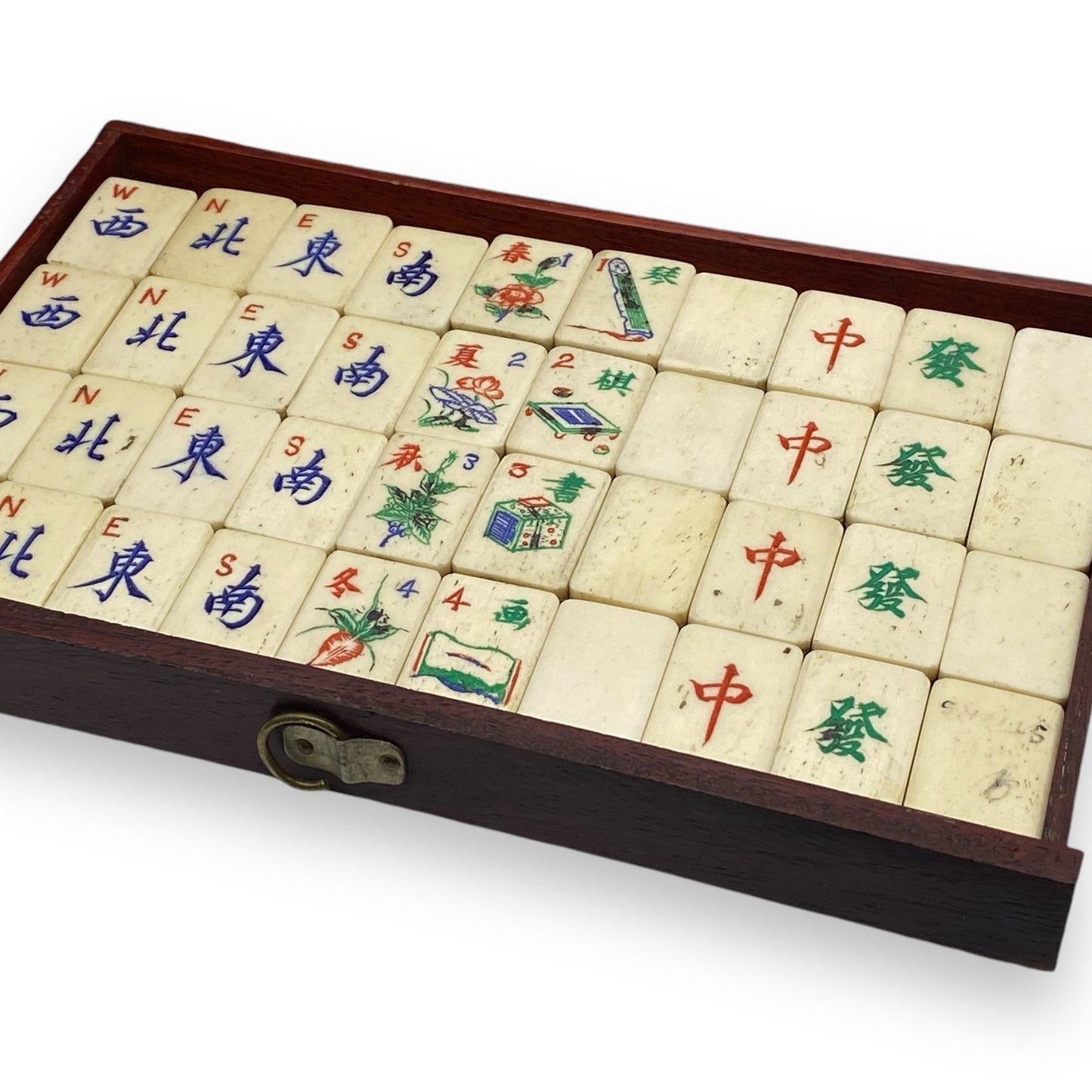 vintage antique shanghai mahjong