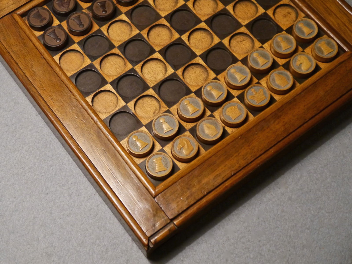 Rare De La Rue “Combination” Chess Set, 1878 - Luke Honey | Antiques, Chess, Backgammon & Games