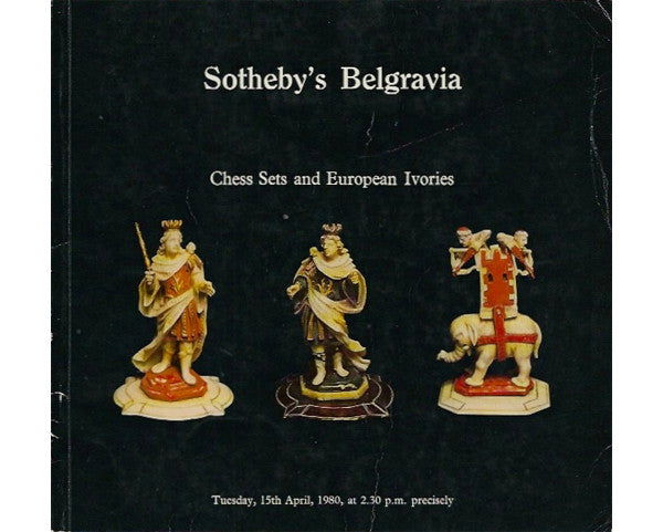 Sotheby’s Belgravia Chess Catalogue, 1980 - Luke Honey | Antiques, Chess, Backgammon & Games