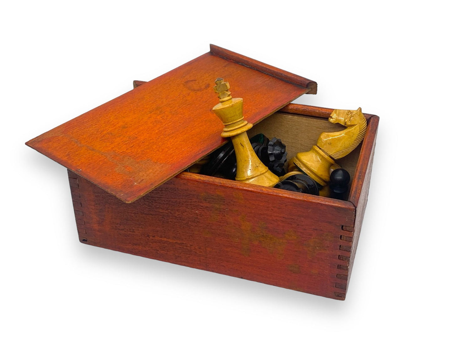 'Staunton' Boxwood Chess Set, 1920s - Luke Honey | Antiques, Chess, Backgammon & Games