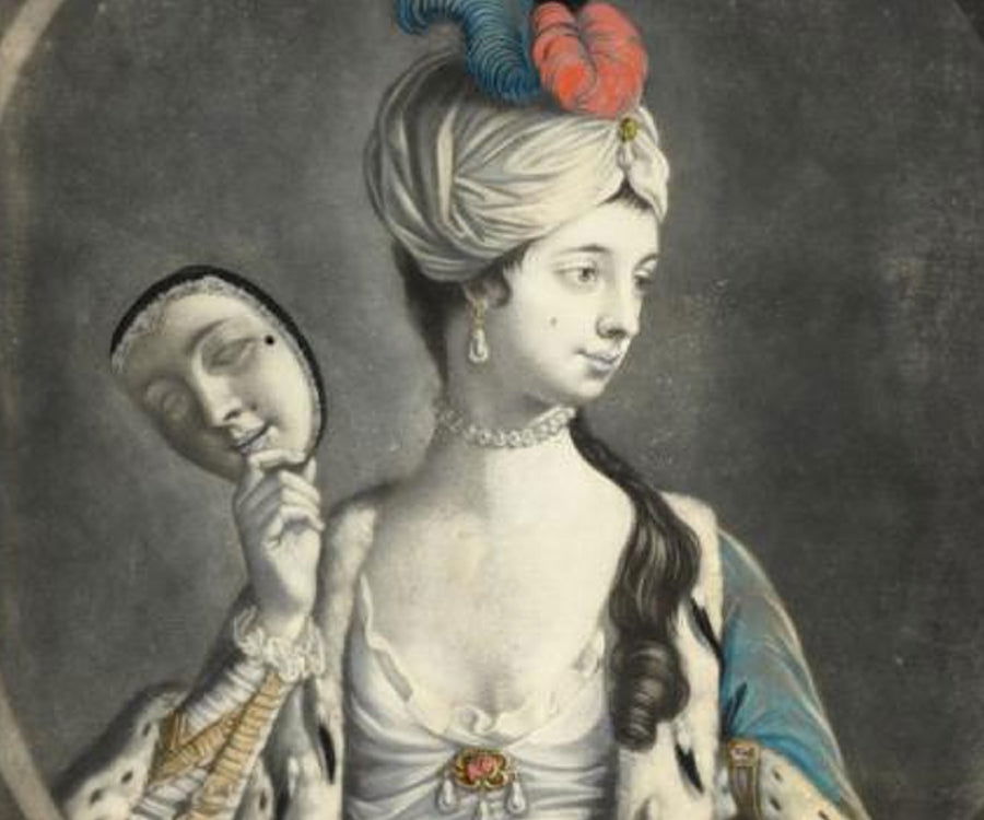 The Beauty Unmasked, Carrington Bowles, 1770 - Luke Honey | Antiques, Chess, Backgammon & Games