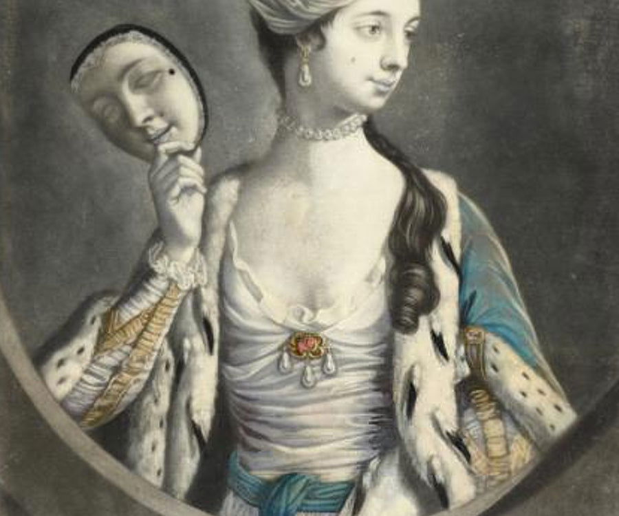 The Beauty Unmasked, Carrington Bowles, 1770 - Luke Honey | Antiques, Chess, Backgammon & Games