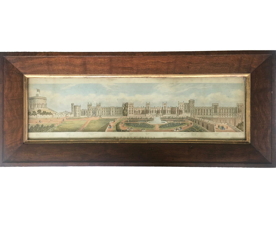 Windsor Castle Panorama, circa 1840 - Luke Honey | Antiques, Chess, Backgammon & Games