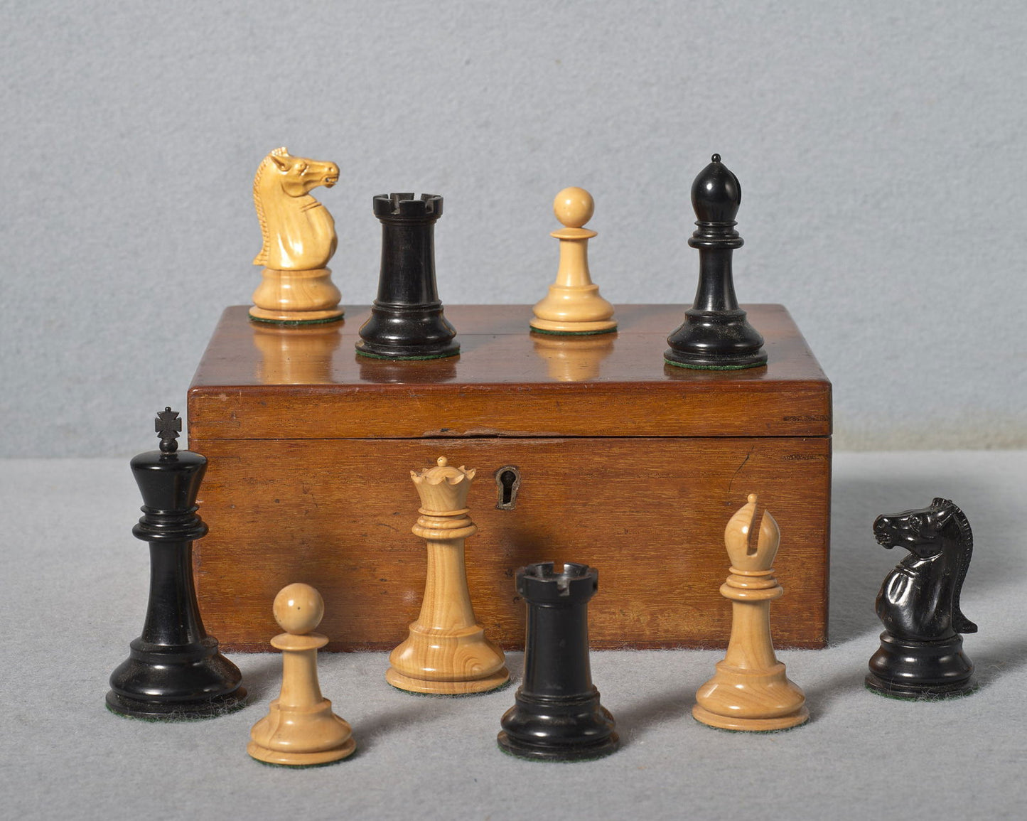 A Jaques Chess Set, early/mid 20th century - Luke Honey | Antiques, Chess, Backgammon & Games