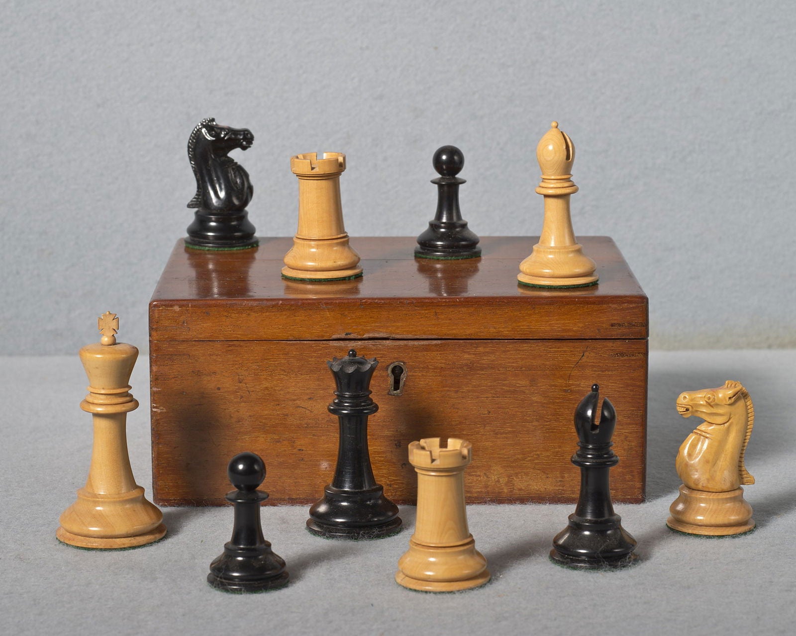 A Jaques Chess Set, early/mid 20th century - Luke Honey | Antiques, Chess, Backgammon & Games