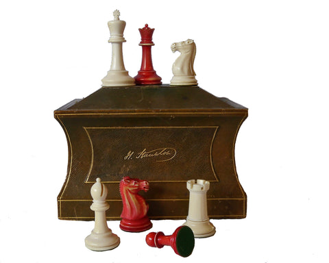 Jaques Staunton Ivory Chess Set