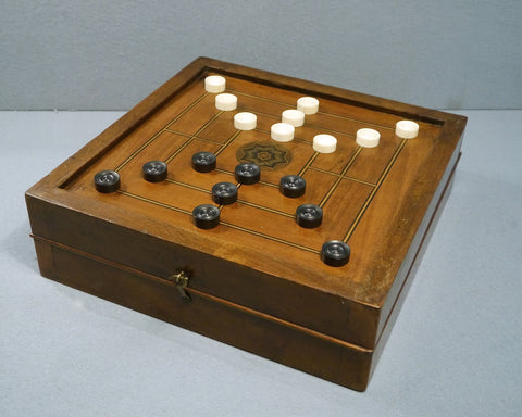 A “Selenus’ Chess Set & Board, 19th century